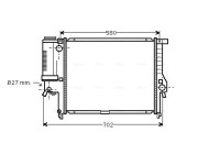Kylare, motorkylning BW2140 Ava Quality Cooling