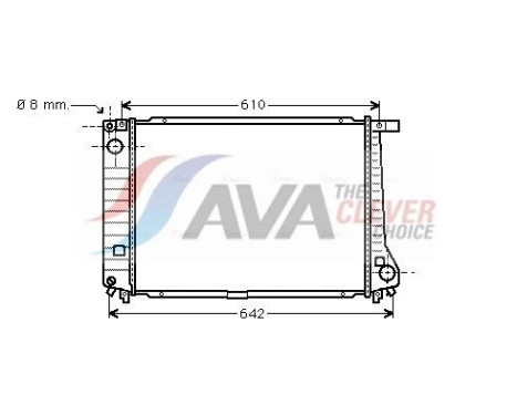 Kylare, motorkylning BW2179 Ava Quality Cooling