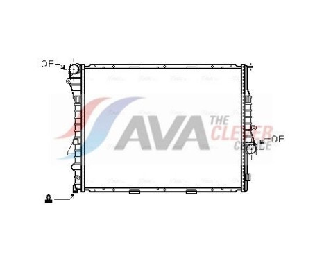 Kylare, motorkylning BW2274 Ava Quality Cooling
