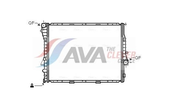 Kylare, motorkylning BW2274 Ava Quality Cooling