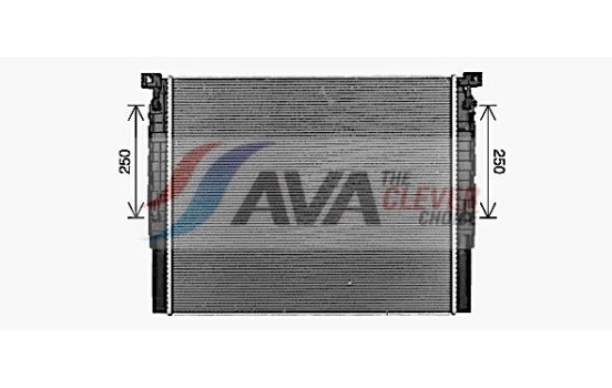 Kylare, motorkylning BW2618 Ava Quality Cooling