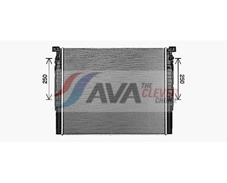 Kylare, motorkylning BW2620 Ava Quality Cooling