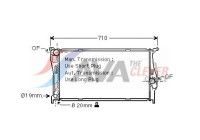 Kylare, motorkylning BWA2293 Ava Quality Cooling