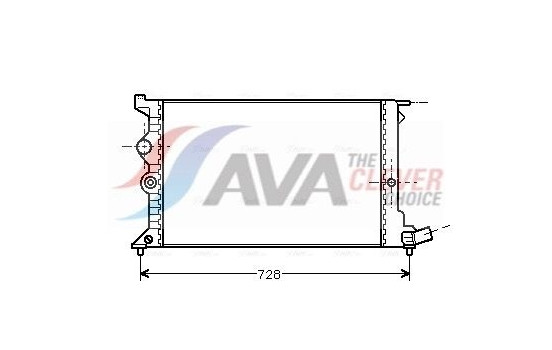 Kylare, motorkylning CNA2072 Ava Quality Cooling