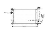 Kylare, motorkylning CNA2112 Ava Quality Cooling