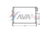 Kylare, motorkylning CR2105 Ava Quality Cooling