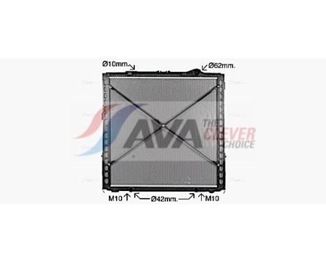 Kylare, motorkylning DF2098 Ava Quality Cooling, bild 2