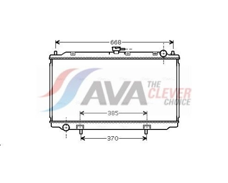 Kylare, motorkylning DN2220 Ava Quality Cooling