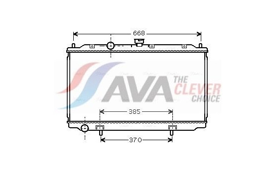 Kylare, motorkylning DN2221 Ava Quality Cooling