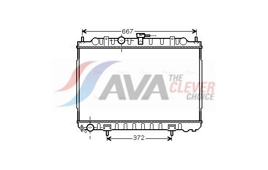 Kylare, motorkylning DN2238 Ava Quality Cooling