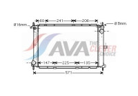 Kylare, motorkylning DN2249 Ava Quality Cooling
