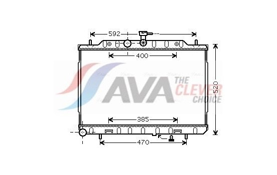 Kylare, motorkylning DN2293 Ava Quality Cooling