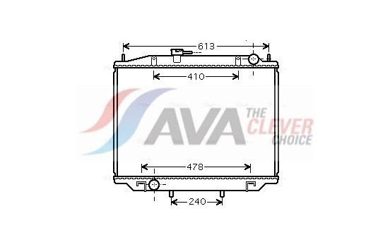 Kylare, motorkylning DN2300 Ava Quality Cooling