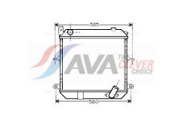 Kylare, motorkylning DN2327 Ava Quality Cooling