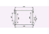 Kylare, motorkylning DN2439 Ava Quality Cooling