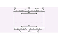 Kylare, motorkylning DN2453 Ava Quality Cooling