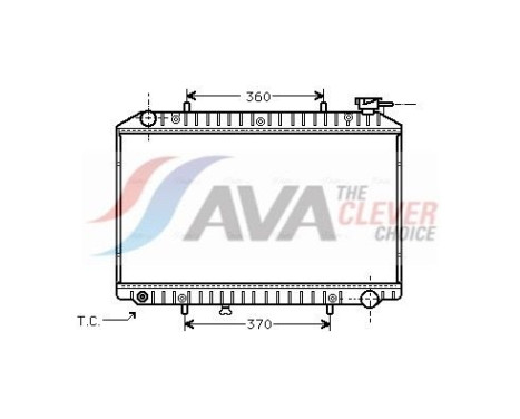 Kylare, motorkylning DNA2171 Ava Quality Cooling
