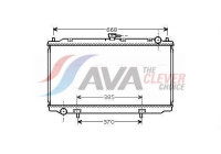 Kylare, motorkylning DNA2216 Ava Quality Cooling