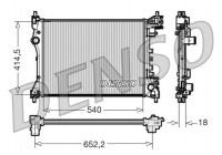 Kylare, motorkylning DRM01005 Denso