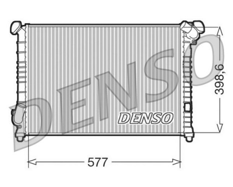 Kylare, motorkylning DRM05102 Denso
