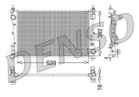 Kylare, motorkylning DRM09114 Denso