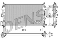 Kylare, motorkylning DRM15005 Denso