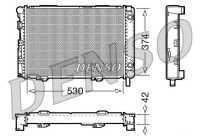 Kylare, motorkylning DRM17026 Denso