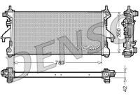 Kylare, motorkylning DRM21102 Denso