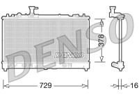 Kylare, motorkylning DRM44026 Denso