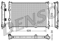 Kylare, motorkylning DRM46017 Denso