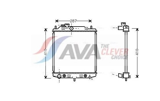 Kylare, motorkylning DU2048 Ava Quality Cooling
