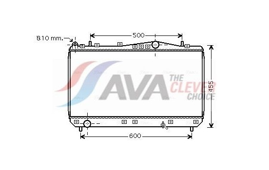 Kylare, motorkylning DWA2052 Ava Quality Cooling