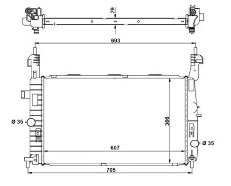 Kylare, motorkylning EASY FIT, bild 6