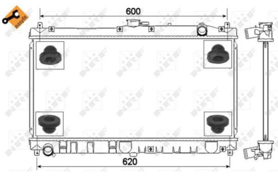 Kylare, motorkylning EASY FIT