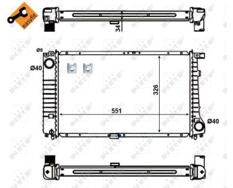 Kylare, motorkylning EASY FIT, bild 4