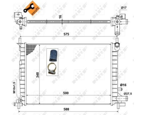Kylare, motorkylning EASY FIT, bild 5