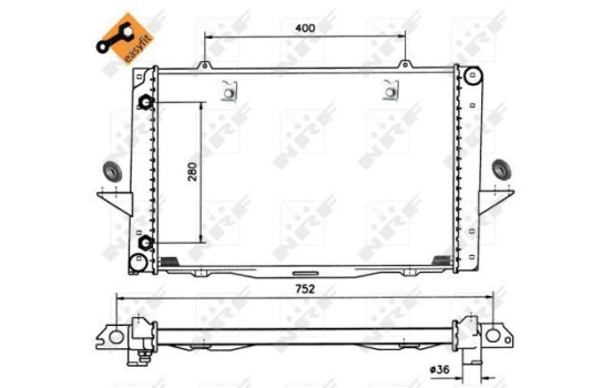 Kylare, motorkylning EASY FIT, bild 6