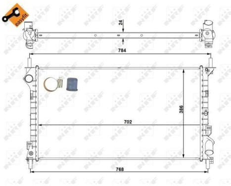 Kylare, motorkylning EASY FIT, bild 6