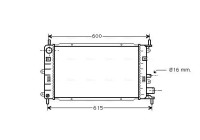 Kylare, motorkylning FD2150 Ava Quality Cooling