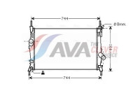 Kylare, motorkylning FD2403 Ava Quality Cooling