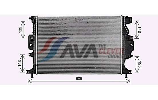 Kylare, motorkylning FD2689 Ava Quality Cooling