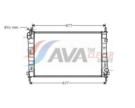 Kylare, motorkylning FDA2335 Ava Quality Cooling