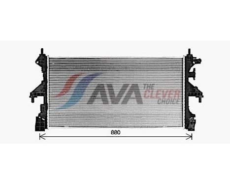 Kylare, motorkylning FT2481 Ava Quality Cooling