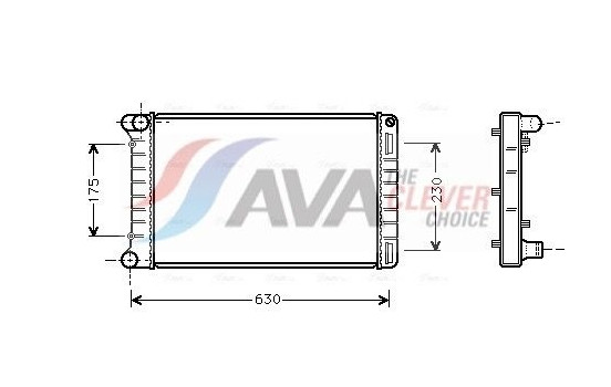 Kylare, motorkylning FTA2212 Ava Quality Cooling