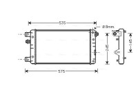 Kylare, motorkylning FTA2239 Ava Quality Cooling