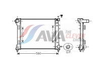 Kylare, motorkylning FTA2403 Ava Quality Cooling