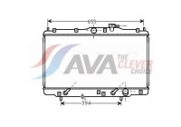 Kylare, motorkylning HD2094 Ava Quality Cooling