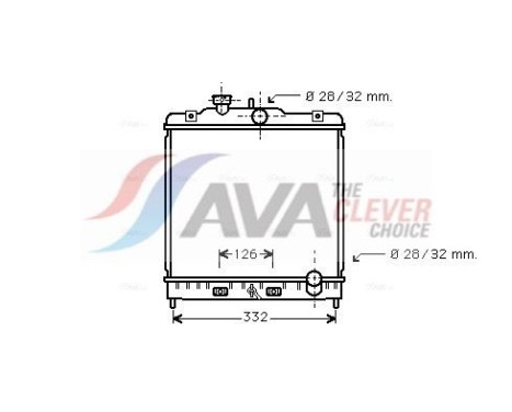 Kylare, motorkylning HD2121 Ava Quality Cooling