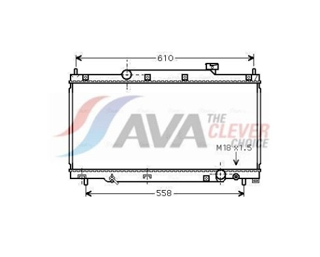 Kylare, motorkylning HD2164 Ava Quality Cooling