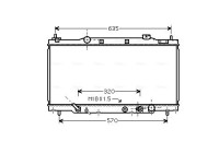Kylare, motorkylning HD2166 Ava Quality Cooling